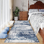Blue Rug Runners for Hallways Kitchen Non Slip Washable 2x6 Entryway Runner Rugs - Image 3
