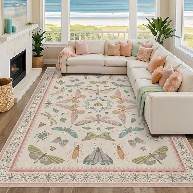 Hazo Haus Cute Rugs for Bedroom Girls - Image 3