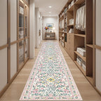 Runner Rug for Entryway: 2.6x14 Kitchen Rugs Non Slip Washable Ultra-Thin Soft - Image 5