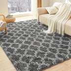 Litanika 4x6 Geometric Shag Area Rug by Litanika