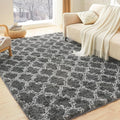 Litanika 8x10 Geometric Shag Area Rug by Litanika