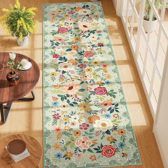 DUKINO Runner Rug, 2x7 Boho Kitchen Rug - Image 3