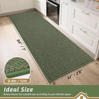 BEQHAUSE Kitchen Runner Rugs 32"x84", Non-Slip Kitchen Mats - Image 2