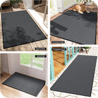 Front Door Mat 4' x 6', Heavy Duty Door Mat Outside Entrance, Non-Slip Welcome - Image 8