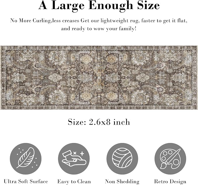 RUGSURE Washable Area Rugs - Image 2