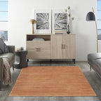 Nourison Home Nourison Essentials Rust 4' x 6' Area Rug - Image 3