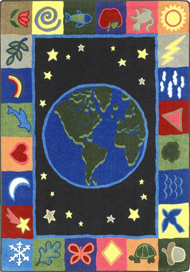 Educational EarthWorks Kids Rug by Joy+Carpets