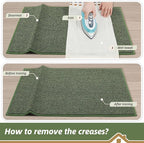 BEQHAUSE Dirt Trapper Door Mat 32" x 48", Non-Slip Washable Doormats Entrance - Image 9