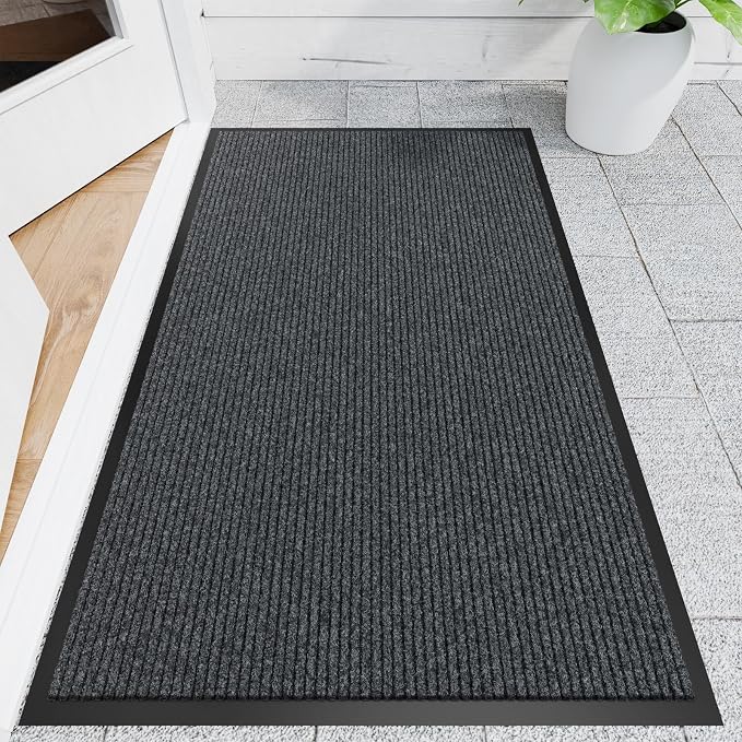 Front Door Mat, Commercial Floor Entrance, Low Profile, Durable Rubber Backing - Image 8