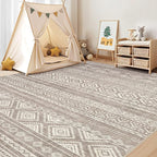 cotiled 7x10 Area Rugs Living Room Rug: Washable Boho Rugs - Image 7