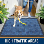 OLANLY Front Door Mat Outside Entrance 71x23, Heavy Duty Sturdy Natural Rubber - Image 5