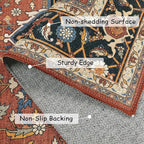 Moynesa Ultra-Thin Washable Kitchen Rugs, 2x4 Small Entryway Rug Door Mat Non - Image 5
