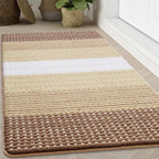 Kitinjoy Indoor Outdoor Door Mat, 71x47 Non-Slip Absorbent Dirt Trapper by Kitinjoy