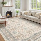 Vintage Living Room Area Rug 7x9 by COTILED