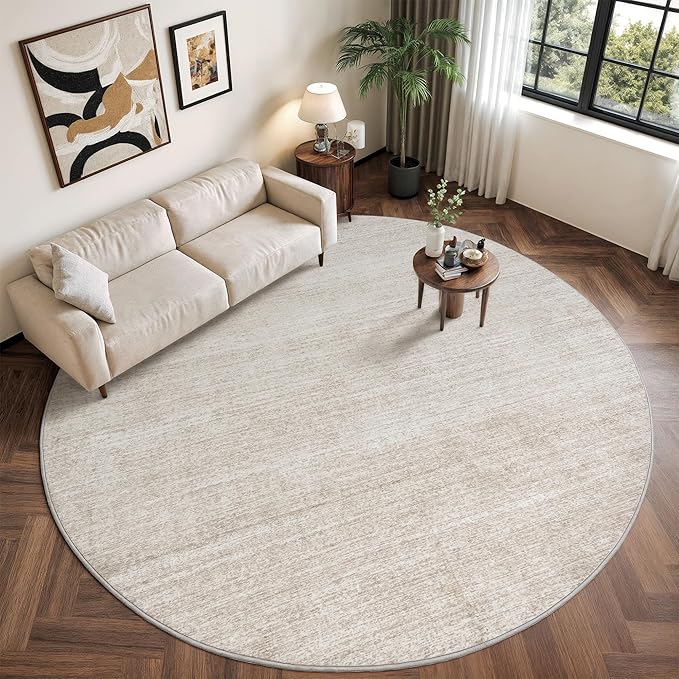 Valenrug Washable Round Area Rugs 8x8 - Image 4