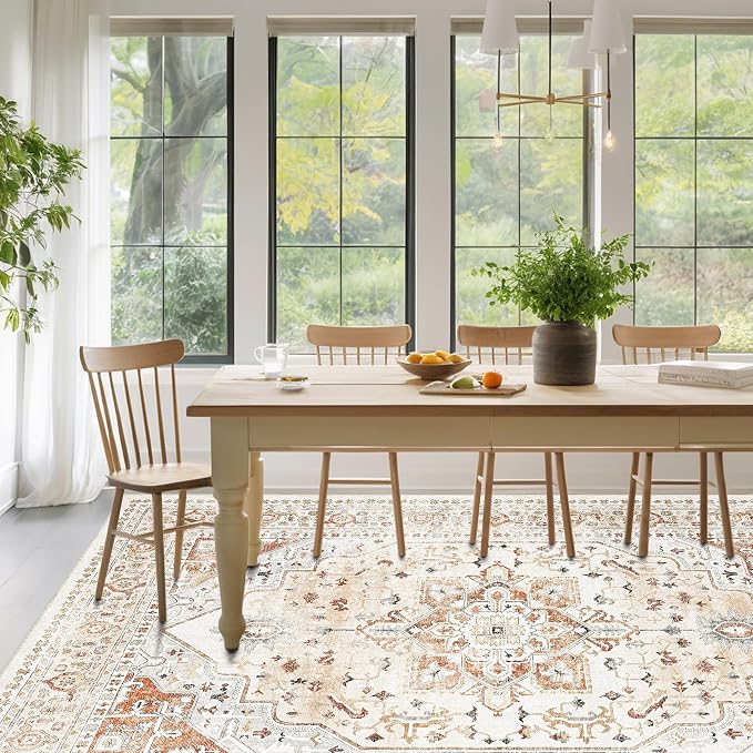 Srugn Washable Rugs 8x10 Area Rugs - Image 8