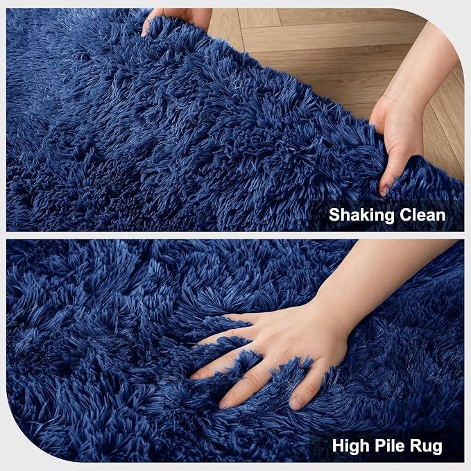 Shag Area Rugs for Bedroom Living Room, Ultra Soft Fluffy Area Rugs for Dorm - Image 5