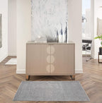 Nourison Home Nourison Essentials Silver Grey 3' x 5' Area Rug by NourisonHome