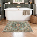 TOPRUUG Green Washable Entry Rug - Image 6