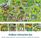 Booooom Jackson Kids' Train & City Rug - Image 7