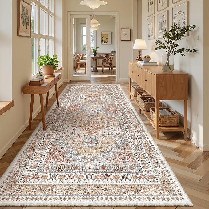zesthome 4x10 Runner Rug, Washable Hallway Runner Rug - Image 3