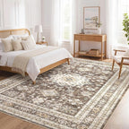 Vintage Living Room Area Rug 9X13 - Image 8