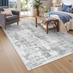 Madane 6x9 Area Rugs for Living Room, Machine Washable Vintage Rug - Image 2