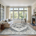 zesthome 5x7 Area Rugs, Machine Washable Rugs - Image 4