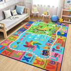 Kids Rug for Playroom, 6x9 ABC Educational Carpet for Classroom, Fun Alphabet - Image 9