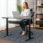 48"x72" Office Chair Mat for Hardwood Tile Floor, Under Desk Carpet Protector - Image 2