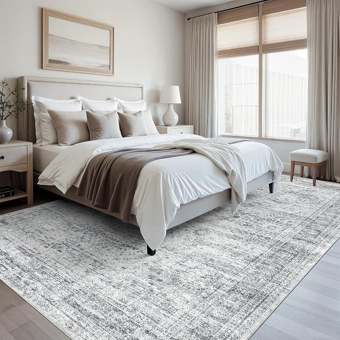 Soalmost Washable Area Rug 8x12, Large Soft Rugs - Image 3