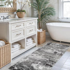 2x6ft Washable Kitchen Runner Rug – Non-Slip Low-Pile Floor Carpet Runner - Image 3