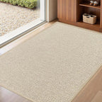 LEKEEPGO Door Mat 32"x47", Non Slip Door Mat Indoor Entrance, Rubber Backing by LEKEEPGO