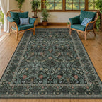 Washable Rugs for Living Room Dining Room 6x9 Stain Resistant - Image 3