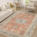Vintage Living Room Area Rug 5x7 by COTILED