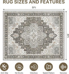 48"x60" Office Chair Mat for Hardwood Tile Floor, Under Desk Carpet Protector - Image 9