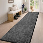 PURRUGS Dirt Trapping Door Mat 24" x 84", Non-Slip Machine Washable Entryway Rug by PURRUGS