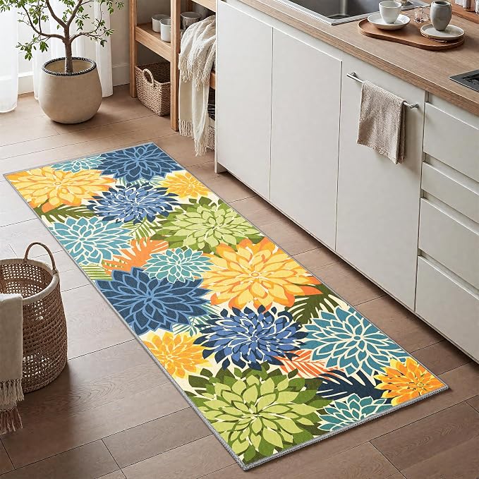 Colorful 2x6 Washable Runner Rug - Image 2