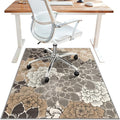 36"x60" Office Chair Mat for Hardwood Tile Floor, Under Desk Carpet Protector by BESBLEE