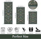 3 Piece Kitchen Rug Set, Washable Non-Slip Kitchen Mats - Image 2