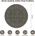 Office Chair Mat for Hardwood Tile Floor, Under Desk Carpet Protector for - Image 6