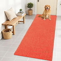 OLANLY Dog Door Mat for Muddy Paws 70x24, Ultra Absorbent Chenille Mud Doormat by OLANLY