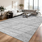8x10 Area Rugs for Living Room, Modern Abstract Non-Slip Backing Washable Rugs by Unknown