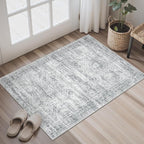 Soalmost 2x3 Washable Rugs for Kitchen, Powder Room Small Area Rug Non-Slip - Image 2