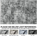 4x6 Area Rugs Washable Rug: Modern Abstract Living Room Rug Soft Anti-Skid Thin - Image 6
