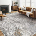 LOONGRUG 5x8 Area Rug Living Room: Washable Large Abstract Soft Stain Resistant by LOONGRUG