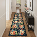 DUKINO 2x10 Runner Rug for Hallway, Washable Kitchen Rug by DUKINO