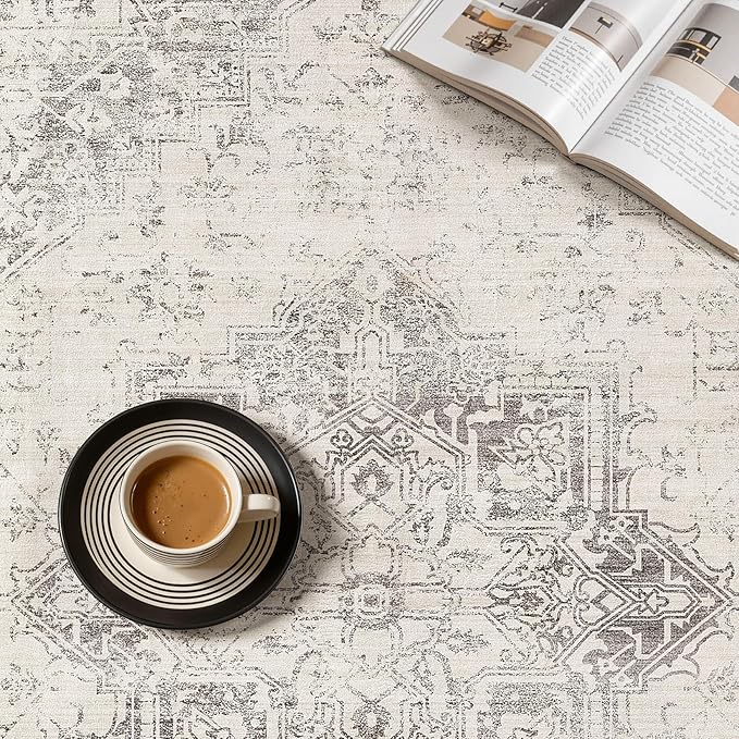 UERMEI 9x12 Area Rug Living Room Rugs - Image 8