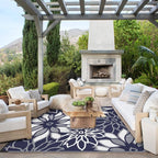 GENIMO Outdoor Rug Waterproof for Patio Decor, Large Area Rugs Mats for RV - Image 2