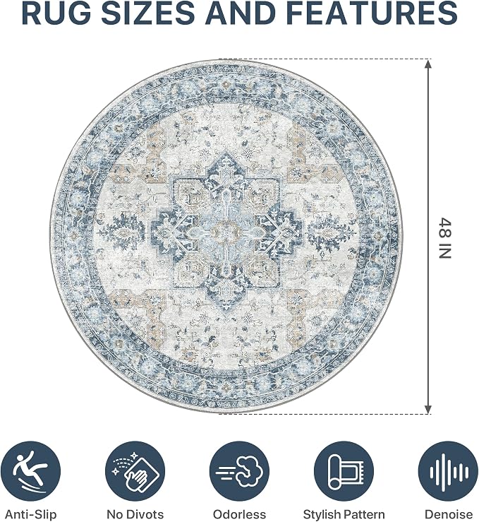 Office Chair Mat for Hardwood Tile Floor, Under Desk Carpet Protector for - Image 9